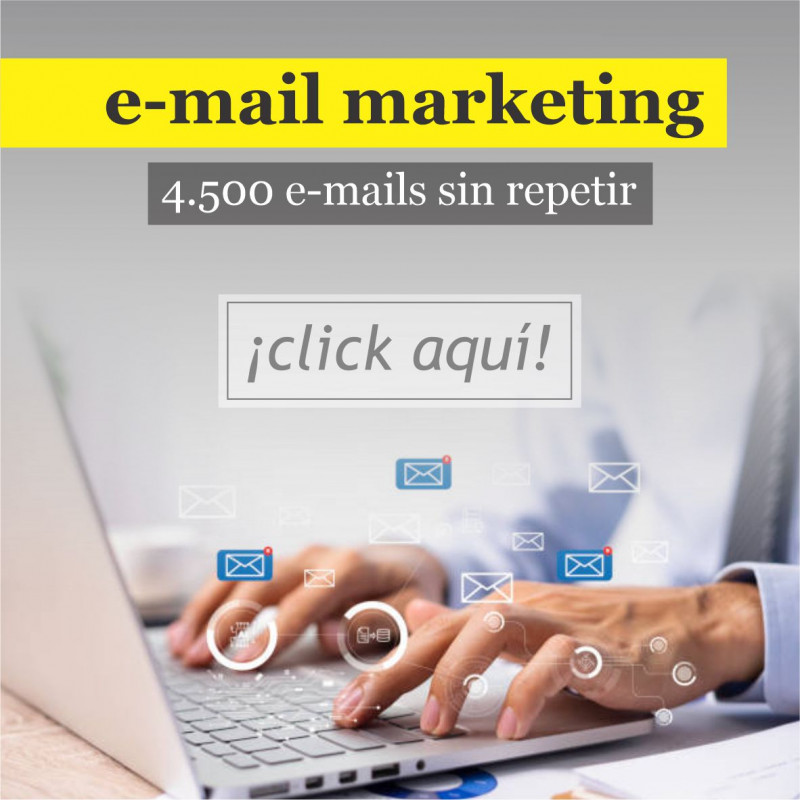 e-mail marketing | 15 envíos